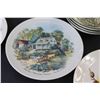 Image 3 : Collectable China: (2) Serving Trays, (4) Dessert Plates (2-Chipped), (3) Bowls, (4) Landscapes, (1)