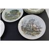 Image 4 : Collectable China: (2) Serving Trays, (4) Dessert Plates (2-Chipped), (3) Bowls, (4) Landscapes, (1)