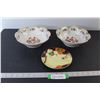 Image 1 : Collectable China: (2) Made in Germany Serving Bowls, Japanese Serving Dessert Tray