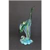 Image 2 : Blown Art Glass - 13.5" Tall