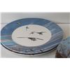 Image 2 : Ducks Unlimited Dishes Set: (6) Dinner Plates, (6) Dessert Plates, (4) Bowls