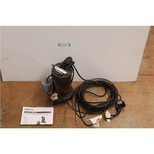 Liberty Sump Pump - Untested - As Is