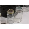 Image 6 : Canning Pot w/Basket & Lid & (8) Sealer Jars of Varying Size w/Glass / Tin Lids and Bands