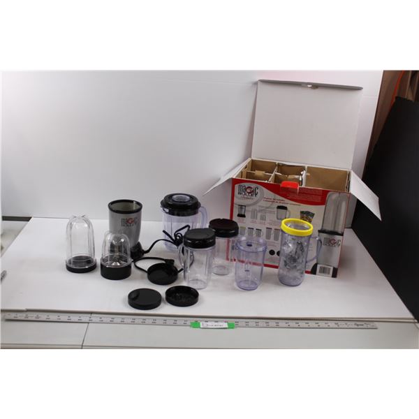 Used Magic Bullet Deluxe w/Original Box - Missing (1) Large Cup from Set