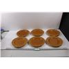 Image 1 : (6) Pier 1 Stoneware Plates - Harvest Gold