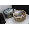 Image 2 : (6) Cookie Tins (1) Missing Lid