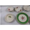 Image 2 : (12 pcs) China/Ironware - (8) Bowls, (4) Plates & Tin Serving Platter