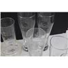 Image 3 : (24 pcs) Bar Glassware - Beer Mugs, Highball Glasses, Pint/Scooner/Goblet Glasses