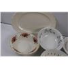 Image 2 : (10 pcs) Serving Bowls/Platters - Fire-King, Johnson Bros., etc.