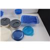 Image 3 : Reusable Food Storage/Take Along Containers - Divided Plates w/Lids, Insulated Bowls w/Lids