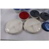 Image 4 : Reusable Food Storage/Take Along Containers - Divided Plates w/Lids, Insulated Bowls w/Lids