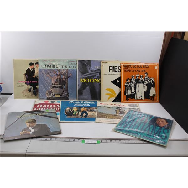 (10) Records of Varying Artists & Genre