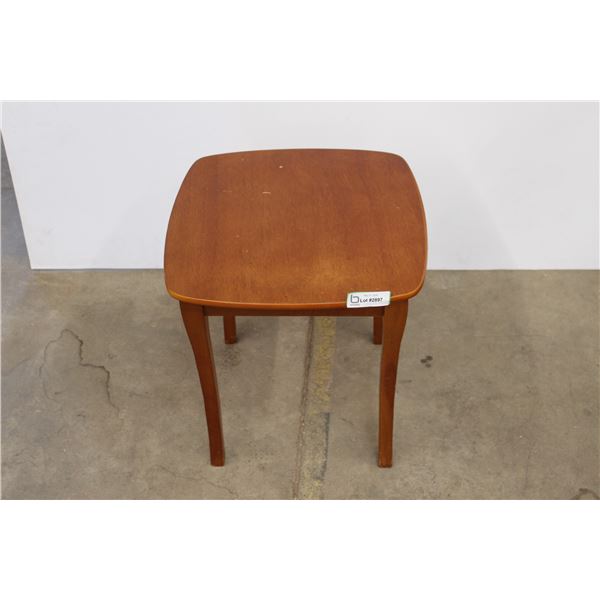 *Wooden End Table