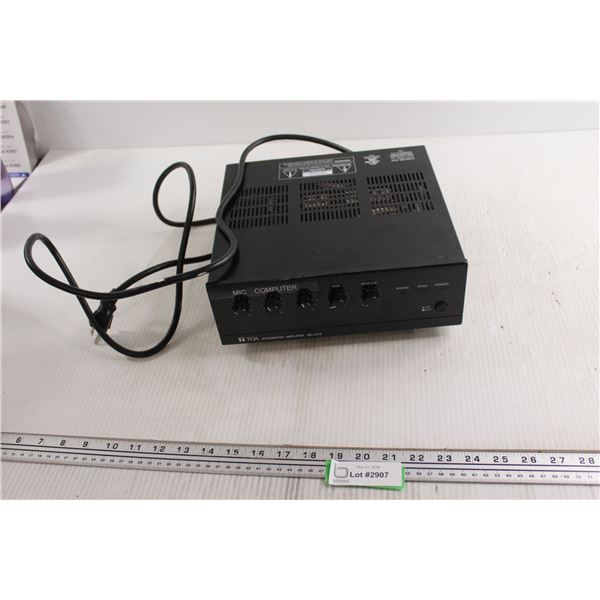 TOA Amplifier - Untested