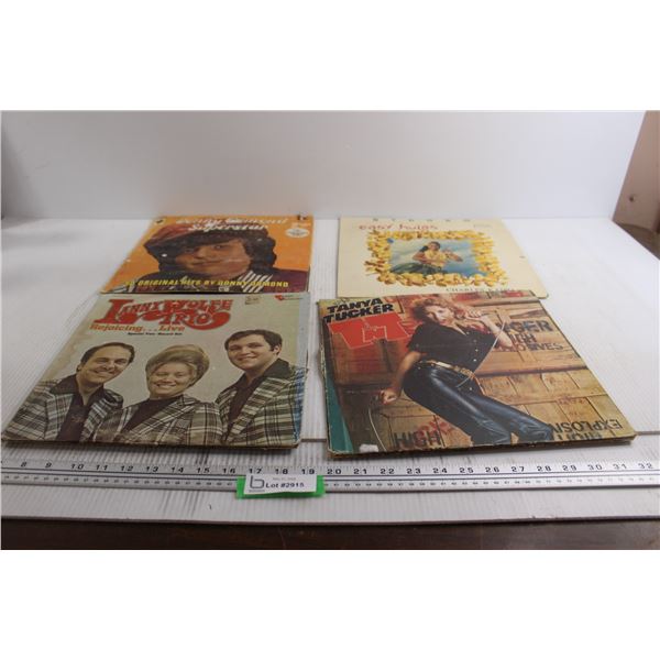 (4) Vinyl Records - Donny Osmond, Tanya Tucker