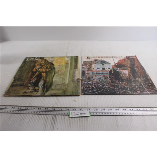 (2) Vinyl Records - Black Sabbath, Jethrow Tull