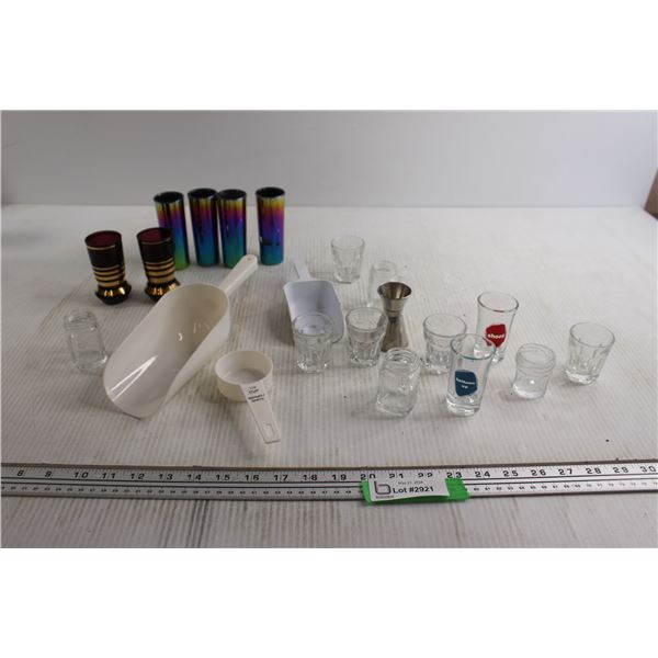 Assorted Shot Glasses, Misc.