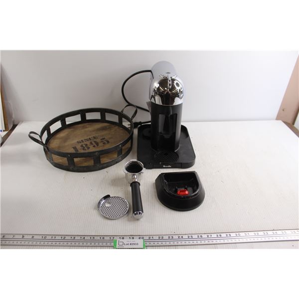 Nespresso Machine with Accessories - Untested