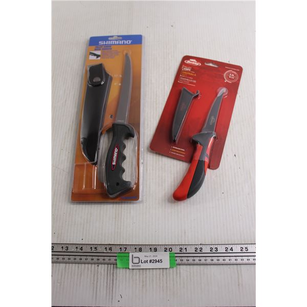 (2) Fillet Knives - Sealed
