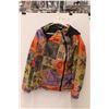 Image 1 : *Multicoloured Patch-Esque Winter Jacket - Size Large