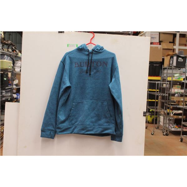 *Burton Men's Medium Durable Goods Teal Green Hoodie (Used)