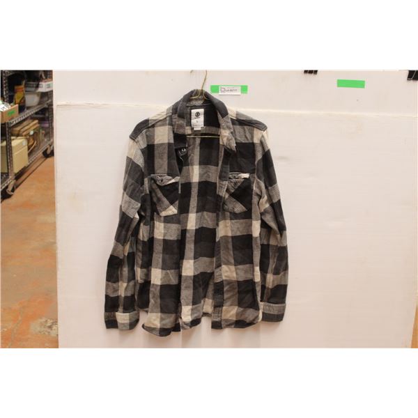 Element Skateboarders Checkered Long-sleeved Flannel Men's Shirt Large