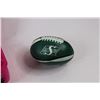 Image 5 : South Bend Worm Gear (88 pc) Kids Tackle Box - Complete & Saskatchewan Rough Riders Mini Football