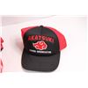 Image 2 : "Akatsuki: Shanobi Organization" Mess Snap Back Cap, Used Wilson NFL Football Gloves (Size Med) & Bu