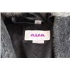 Image 2 : Woman's Alia Fleece (Fur Look) Coat w/Hood - Size Large