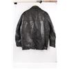 Image 4 : *R&R Men's Leather Coat (Size 40 Med)
