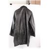 Image 5 : *Dainer Genuine Long Leather Coat (Size Medium) - Missing Top Two Buttons