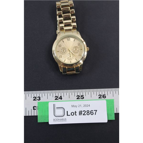 Used Men's Watch - Gold Finish