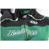 Image 2 : (2)Reebok 101st Grey Cup White & Black Track Jacket & Sask Roughrider Hoodie Both Size Medium