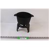Image 1 : Cast Iron Fondu Open Fire Small Cooking Pot & Stand