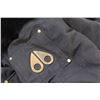 Image 5 : Moose Knuckles Black Winter Parka - Rip on Back Size Large