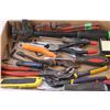 Image 2 : (20+) Box Lot of Used Tools: Wrenches; Plier; Tape Measure; Misc. Items / Tools