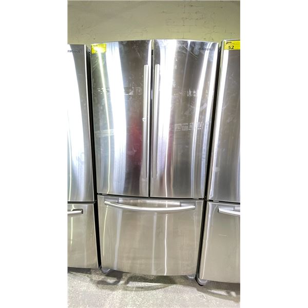 SAMSUNG STAINLESS STEEL FRENCH DOOR 32" FRIDGE WITH PULL-OUT FREEZER