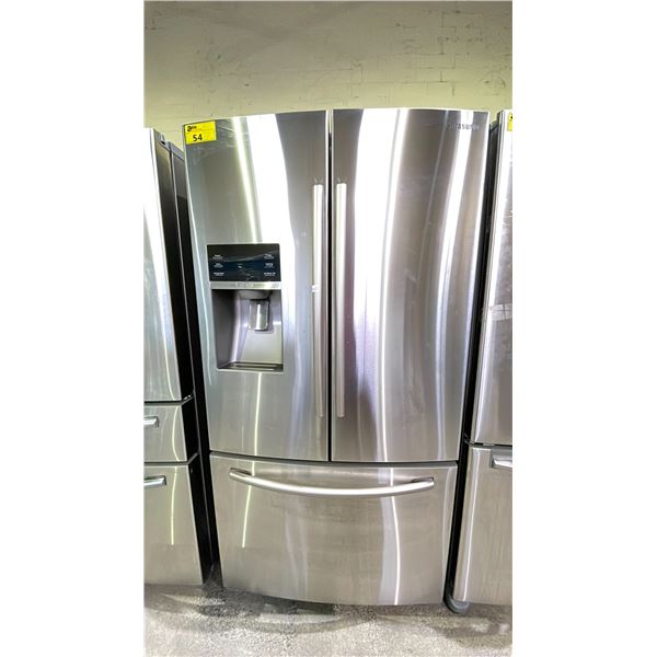 SAMSUNG STAINLESS STEEL FRENCH DOOR 36" FRIDGE WITH PULL-OUT FREEZER
