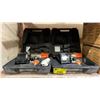 Image 1 : LOT OF 2 ITW BUILDEX COIL NAILERS WITH CASES & 2 BOXES OF RAMSET GYPFASTAIR COIL NAILS