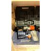 Image 2 : LOT OF 2 ITW BUILDEX COIL NAILERS WITH CASES & 2 BOXES OF RAMSET GYPFASTAIR COIL NAILS