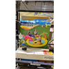 Image 2 : MAGMA RAIL MOUNTED UMBRELLA, TELESCOPIC SPRAY WAND & BESTWAY KIDS POOL