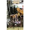 Image 2 : SHELF OF ASSORTED WORK BOOTS & COWBOY BOOTS