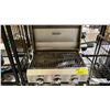 Image 2 : NXR 3 BURNER TABLE TOP PROPANE GAS GRILL (UNKNOWN WORKING CONDITION, MAY BE MISSING PARTS)