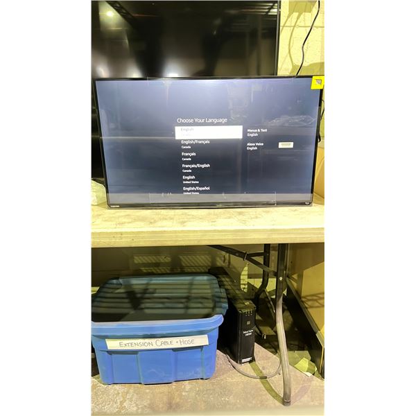 TOSHIBA 32" FIRE TV SMART TV WITH REMOTE AND STAND *TESTED WORKING*