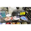 Image 2 : SONY PORTABLE CD PLAYER, ASSORTED DVD'S, CD'S & PINS