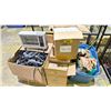 Image 1 : LOT OF ASSORTED ITEMS INCLUDING; AIRBUDS, HEATER, HANGERS & MORE