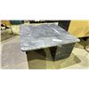Image 2 : LAGUN MARBLE COFFEE TABLE 35" X 35" X 16"