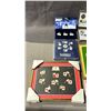 Image 2 : LOT OF ASSORTED WORLD CURRENCY, COLLECTIBLE COINS & OLYMPICS PINS