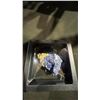 Image 2 : PYRITE, PERIDOT, & AZURITE WITH MALACHITE