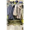 Image 3 : SHELF OF ASSORTED ITEMS INCLUDING; SHOES, BAG, ZARA JACKETS & MORE